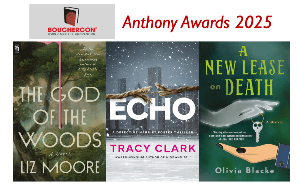 Images of three winners of the 2025 Anthony Awards